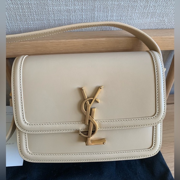 SAINT LAURENT Solferino Small Bag in Tan — LIKE NEW! - Picture 11 of 11
